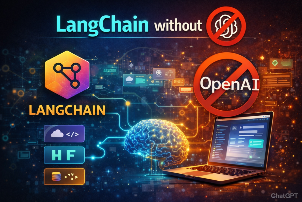 LangChain without OpenAI
