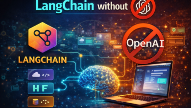 LangChain without OpenAI