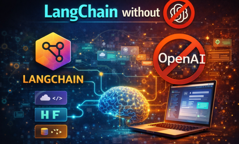 LangChain without OpenAI